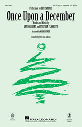 Once Upon a December SATB choral sheet music cover